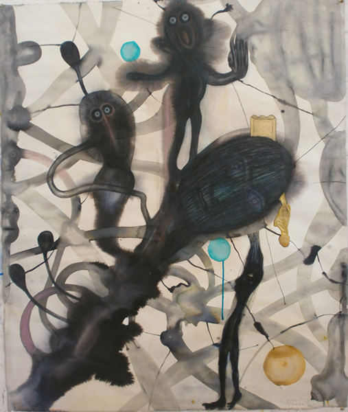 2011_L'arbre sacré (second life.com), 93cmx112cm