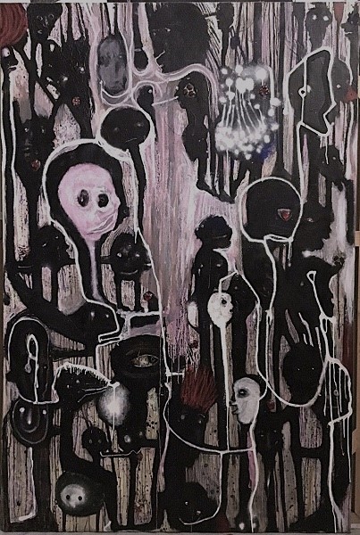 Sans titre Tech. Mixte 195 x x 130 cm 2018